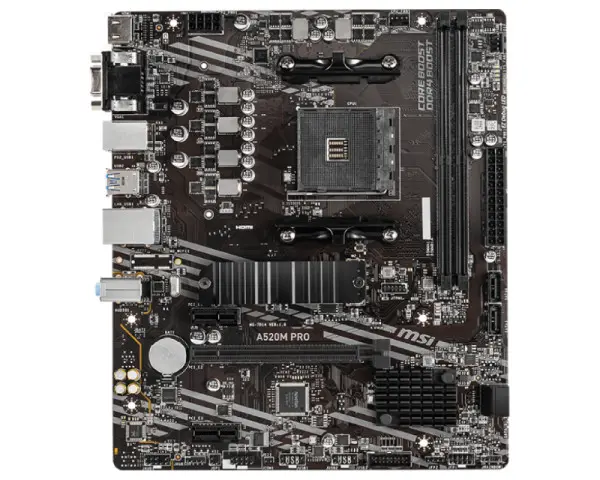 MSI A520M PRO matična ploča