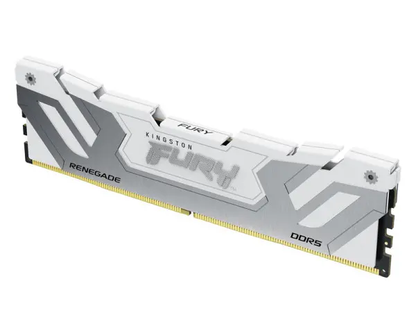 KINGSTON CUDIMM DDR5 24GB 8400MTs KF584CU40RW-24 FURY Renegade White XMP 