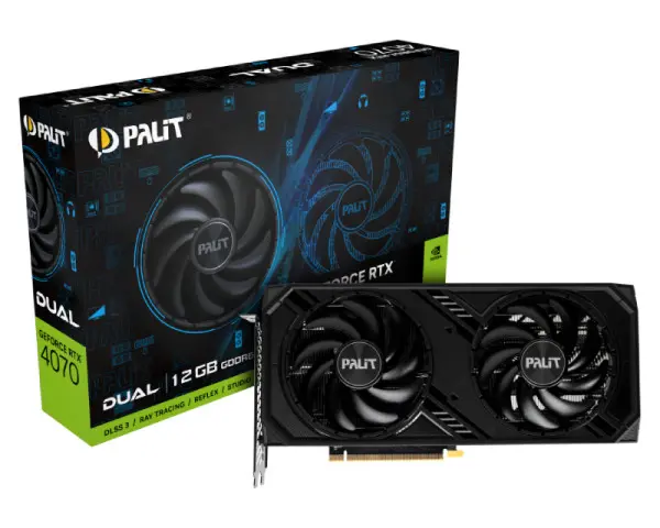PALIT nVidia GeForce RTX 4070 12GB 192bit RTX 4070 Dual grafička karta