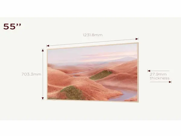 Televizor TCL 55A300WQLED55''4K UHD144HzMatte Screen''Ai'' ArtGoogle TVframe' ( '55A300W' )