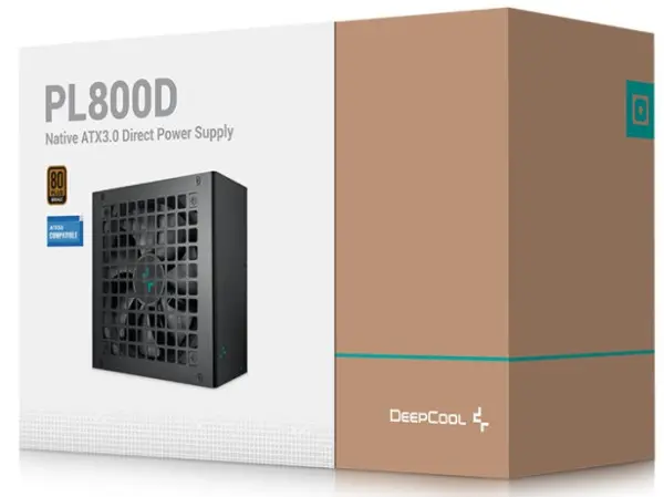 DeepCool PL800D Napajanje 80PLUS 800W BRONZE 1x 20+4pin, 2x 4pin, 2x PCI-E(6+2)x2, 1x EPS 8pin(4+4)