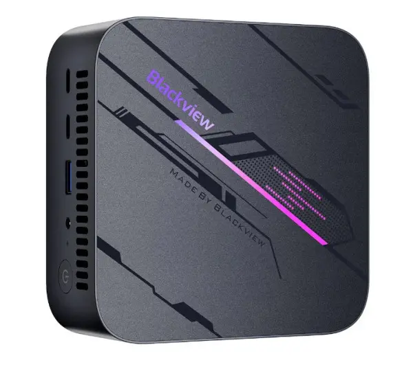 BlackView MP100 AMD R7 5825U16GB512GB1xHDMI+1xDPRJ45BTWiFIW11P Black
