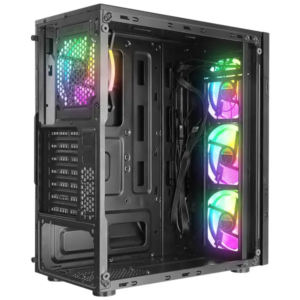 Kuciste Everest Crest V1 Mesh Tempered Glass 4x12cm Auto-RGB