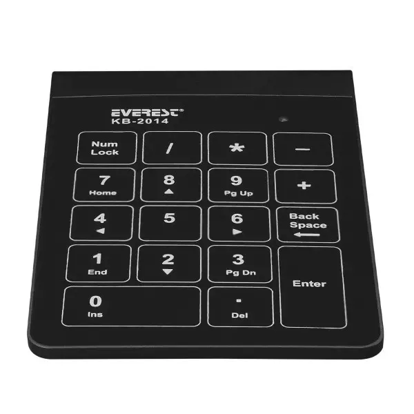 Numerička tastatura Everest KB-2014 USB crna