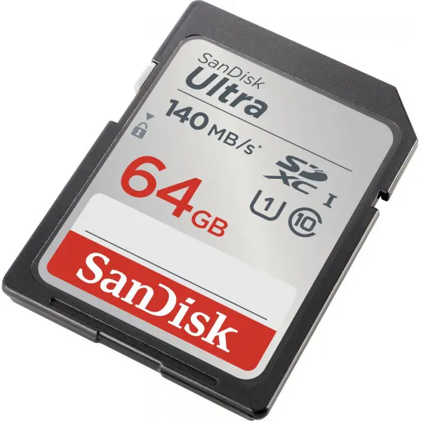 SDXC SanDisk 64GB Ultra, SDSDUNB-064G-GN6IN
