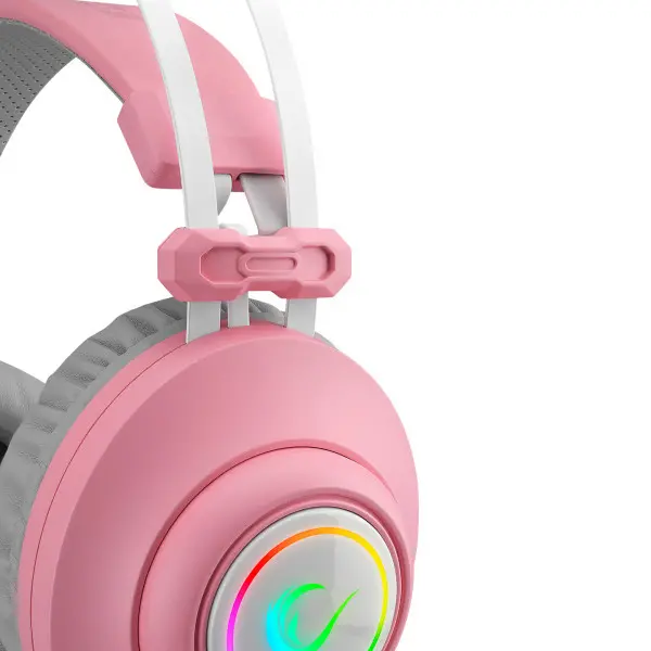 Slušalice sa mikrofonom Rampage RM-K1 PULSAR 7.1 USB + 3.5mm roze