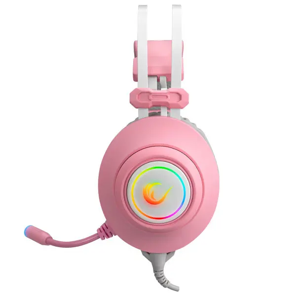 Slušalice sa mikrofonom Rampage RM-K1 PULSAR 7.1 USB + 3.5mm roze