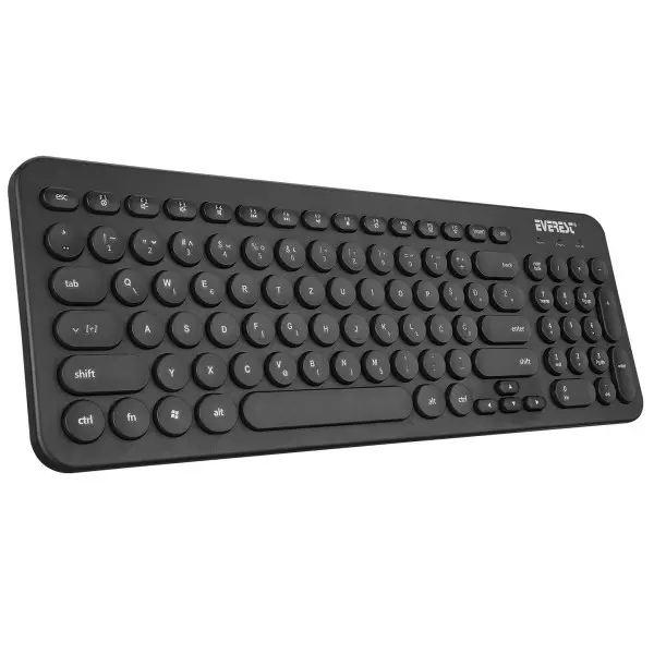 Tastatura+miš US Everest KM-01K YU crna