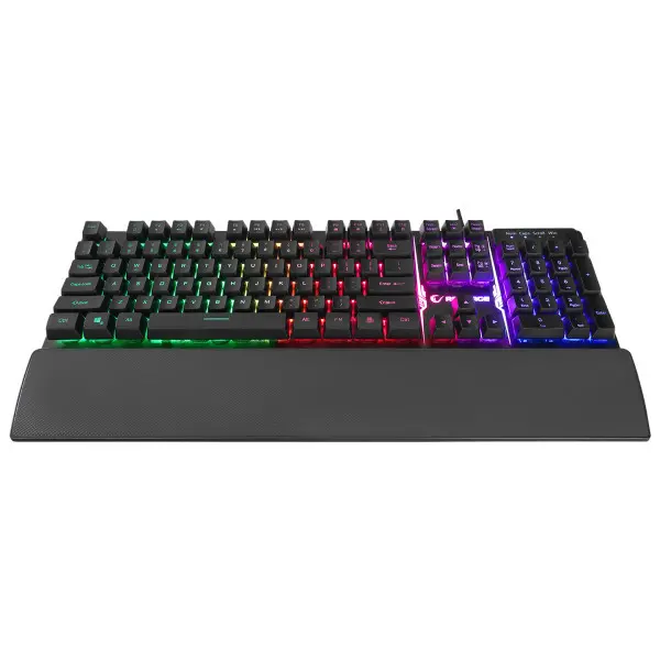 Tastatura+miš USB Rampage KM-RX7 FORTUNA US crna