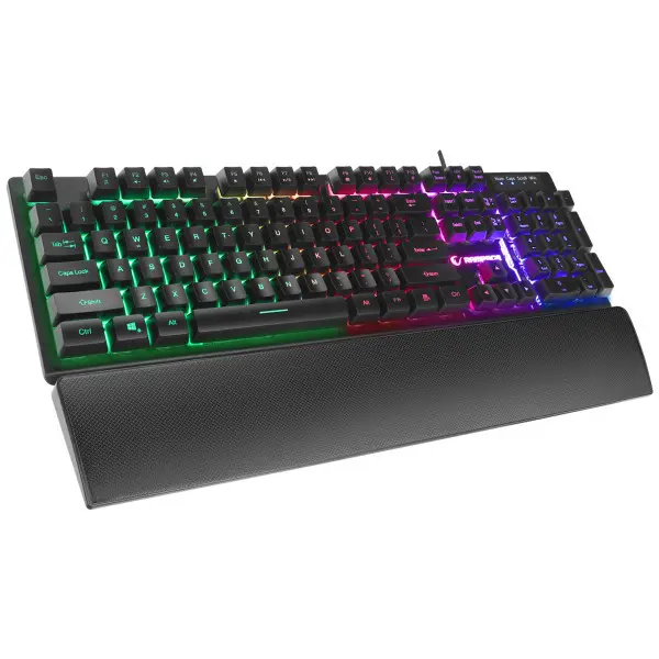 Tastatura+miš USB Rampage KM-RX7 FORTUNA US crna
