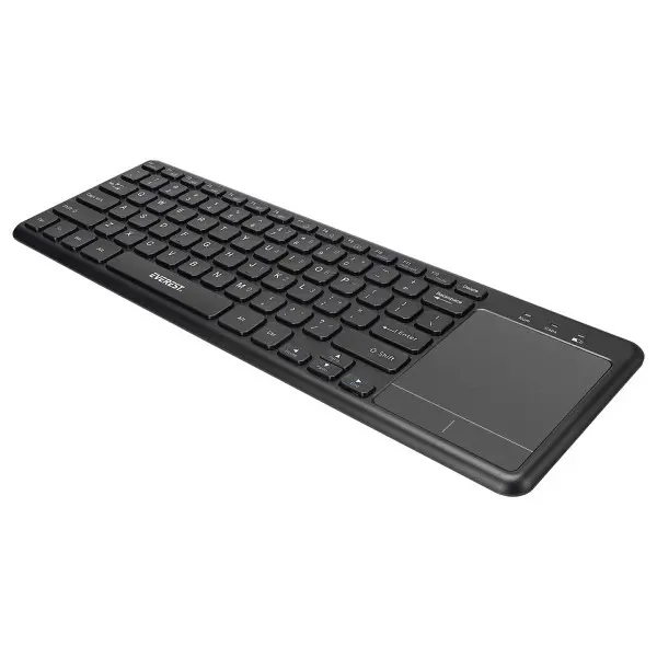 Tastatura WiFi Everest EKW-155 TouchPad US crna