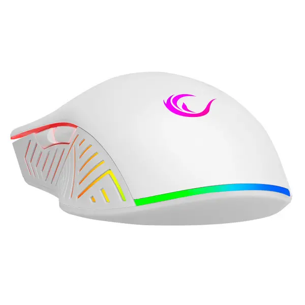 Miš USB Rampage SMX-G68 SPEAR RGB beli