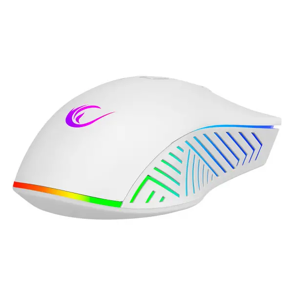 Miš USB Rampage SMX-G68 SPEAR RGB beli