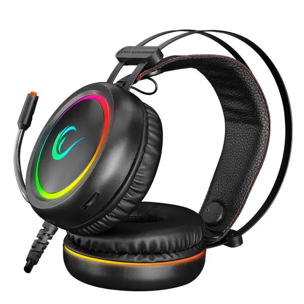 Slušalice sa mikrofonom Rampage Stormy 7.1 USB crna