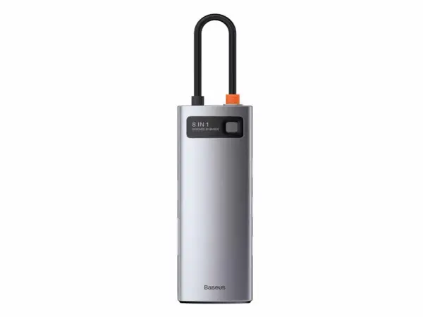 Priključna stanica BASEUS 8 u 1MultifunkcionalnaType-C to HDMI+USB 3.0+PD+RJ45+SDTFsiva' ( 'CAHUB-CV0G' ) 