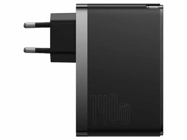Brzi Punjač BASEUS GaN5 Pro140W2xC+Ucrna+ 240W Type-C to Type-C kabl1mcrna' ( 'CCGP100201' ) 