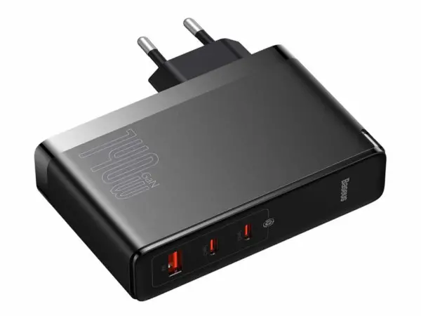 Brzi Punjač BASEUS GaN5 Pro140W2xC+Ucrna+ 240W Type-C to Type-C kabl1mcrna' ( 'CCGP100201' )