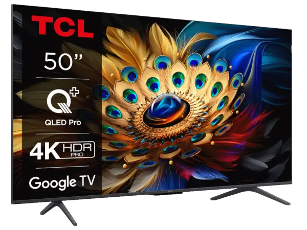 Televizor TCL 50C655QLED50''4K HDR PROGoogle TV' ( '50C655' ) 