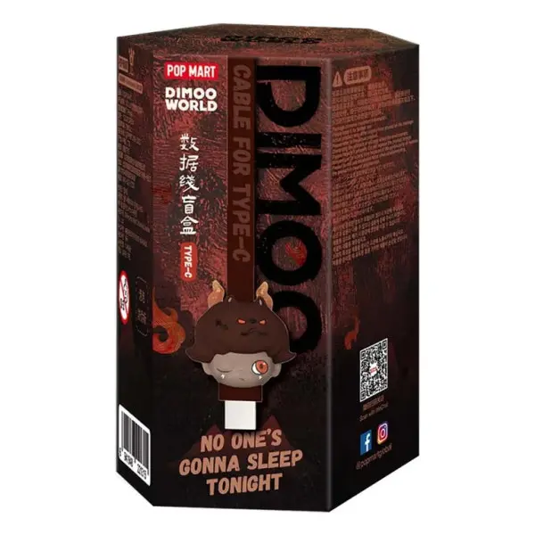 Dimoo No One\'s Gonna Sleep Tonight Series Cable Bling Box (Type-C)