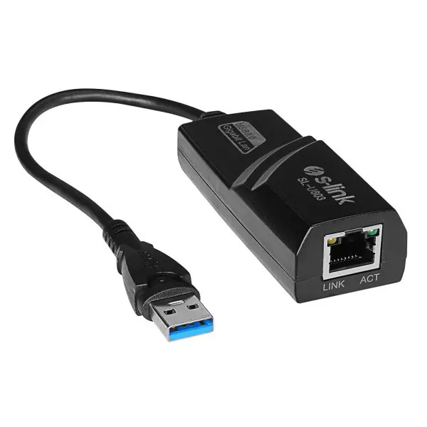 Adapter S-link SL-U603 USB 3.0 na LAN 101001000Mbps