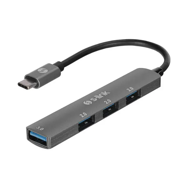 Adapter S-link SW-U324 USB 3.0 na USB-C 3 port USB 2.0