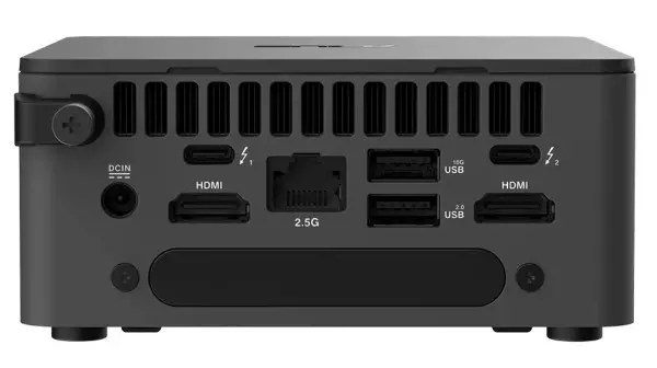 ASUS NUC 12pro, i5-1240PIris Xe4xUSBLAN2xHDMIEU CordTall RNUC12WSHI500002I