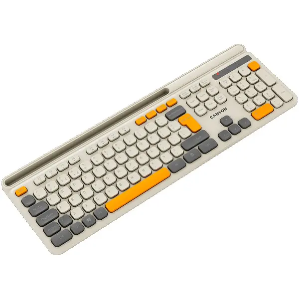 CANYON keyboard HKB-W03 ENAD AAA Wireless Beige ( CNS-HKBW03BG-AD ) 