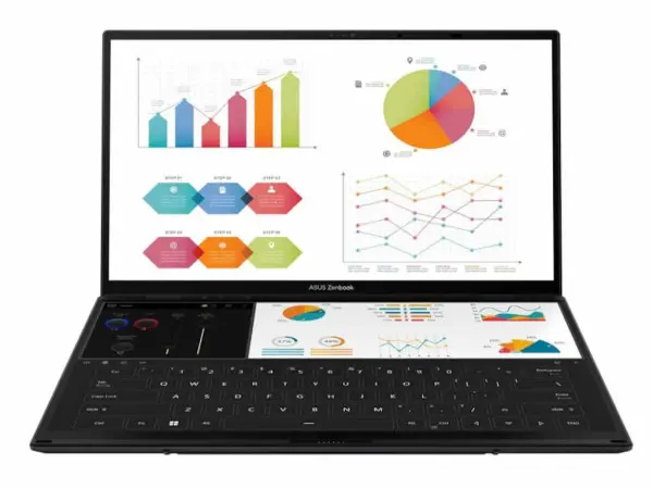 Laptop ASUS Zenbook Duo UX8406MA-PZ192X WIn11 Pro14'' OLED WQXGA+ TouchU7 155H16GB1TB SSDsiva' ( '90NB12U1-M00JH0' ) 
