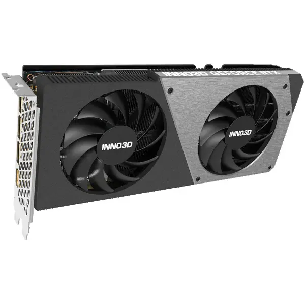 INNO3D NVIDIA GEFORCE RTX 4070 TWIN X2 OC 12GB GDDR6X 192bit, 2505 MHz  21Gbps, 3x DP, 1x HDMI, 2x Fan, 2 slot ( N40702-126XX-185252N ) 