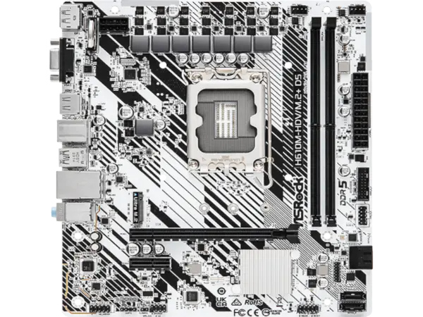Matična ploča ASROCK H610M-HDVM.2+ D5LGA1700' ( '90-MXBM50-A0UAYZ' ) 