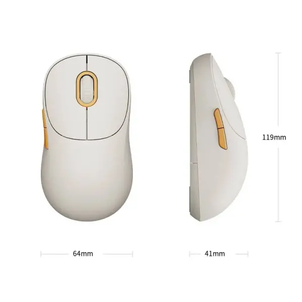 XIAOMI Wireless Mouse 3 GL miš beli (BHR8912GL) 