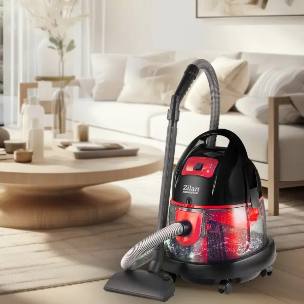 Zilan Usisivač ZLN8945 RD za suvo i mokro usisavanje 2000W, 8L, Crven