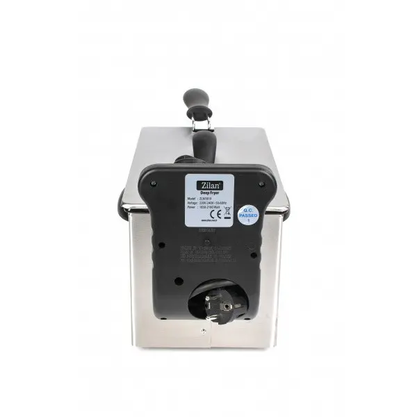 Zilan ZLN1819 Friteza od nerđajuceg čelika,2180W, kapaciteta 3 litra, zaštita od pregreva