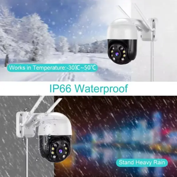 CAM-IP2MP-EP8 GMB kamera 2 mpix microSD iCSee xmeye pro Two-way voice PTZ ip66 1.5inch black/white