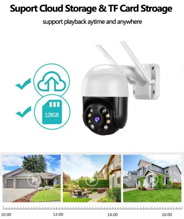 CAM-IP2MP-EP8 GMB kamera 2 mpix microSD iCSee xmeye pro Two-way voice PTZ ip66 1.5inch black/white