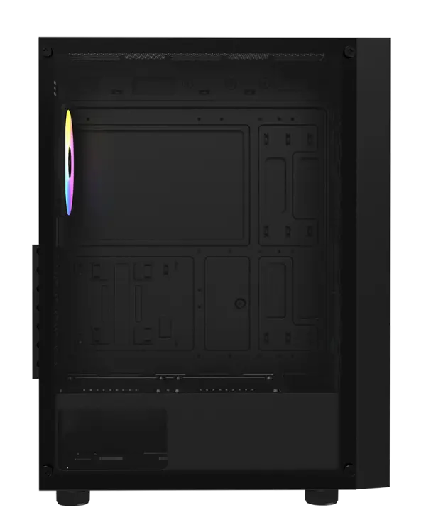 Kuciste Raidmax Vector 216 Black 4 x RGB fanWindowV216TBF