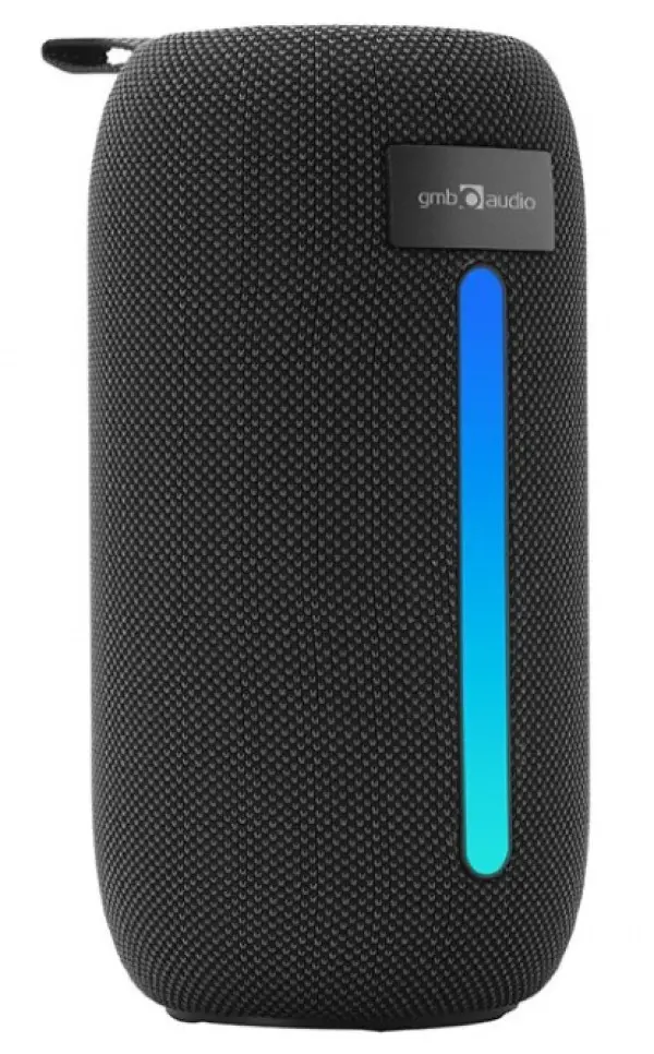 SPK-BT-LED-07 Gembird Portable Bluetooth LED speaker, 5W, BT, FM, USB, Handsfree, Black