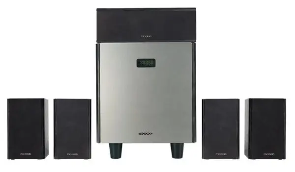Microlab HTS800 Home Theater System 180W, Bluetooth, LED Screen, Aux, USB, DVD5.1, Optical, HDMI, FM