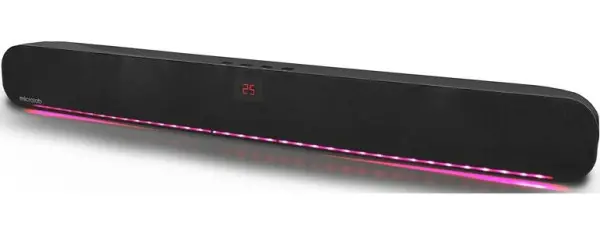 Microlab ROCKBAR500 Soundbar + Subwoofer LED 60W, Bluetooth, Aux, Optical