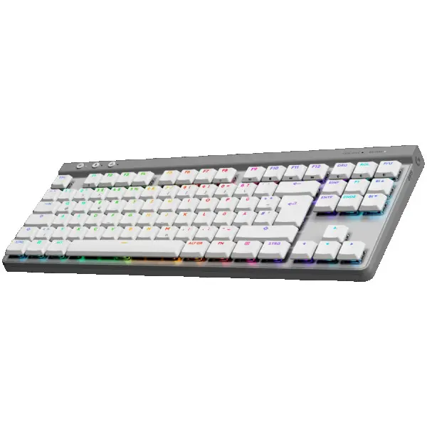LOGITECH G515 LIGHTSPEED TKL - WHITE - US INTL - 2.4GHZBT- EMEA28i-935 - TACTILE ( 920-012539 )