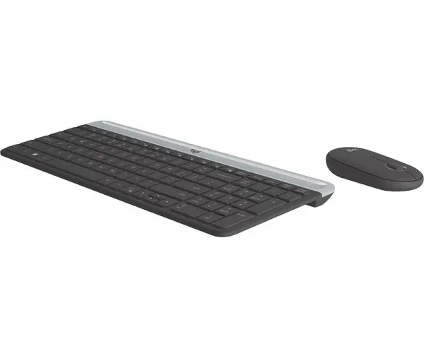 LOGITECH_ MK470 Wireless Desktop US Graphite tastatura + miš