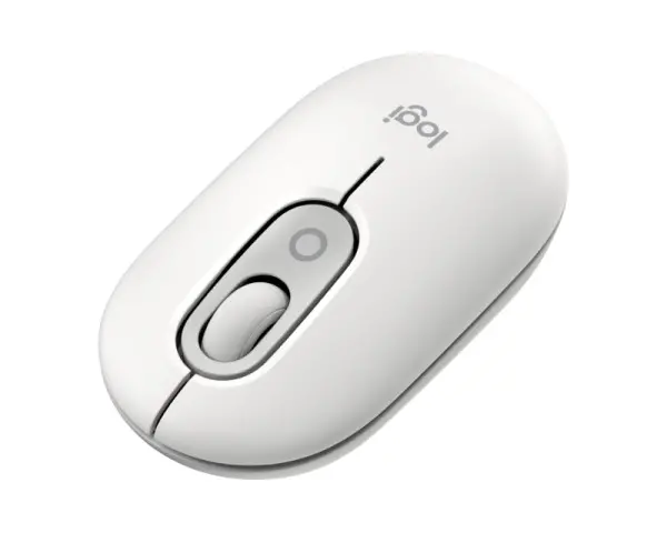 LOGITECH Pop Mouse with Emoji, Off-White miš