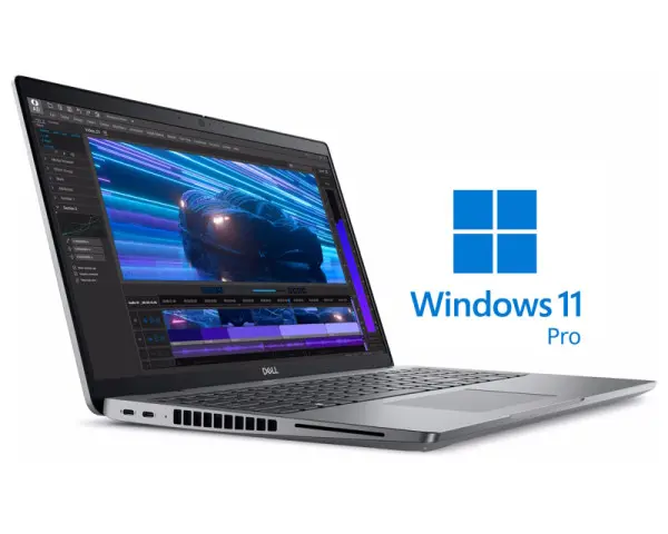 DELL Precision M3591 15.6 inch FHD 400 nits Core Ultra 7 155H 32GB 1TB SSD RTX 2000 8GB Backlit SC Win11Pro 3yr ProSupport laptop 