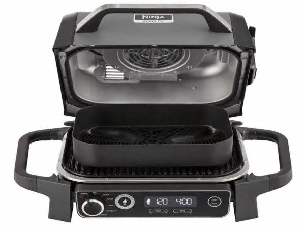 Gril NINJA OG701EU Woodfire Electric Outdoor BBQ Grill & Smoker 2400W crna' ( 'OG701EU' ) 