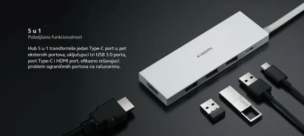 Xiaomi 5-in-1 Type-C Hub
