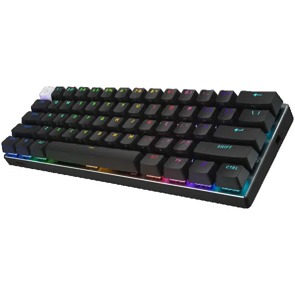 LOGITECH G PRO X 60 LIGHTSPEED Wireless Gaming Keyboard (Tactile) - BLACK - US INTL - 2.4GHZBT - EMEA28-935 - TACTILE SWITCH ( 920-011911 )