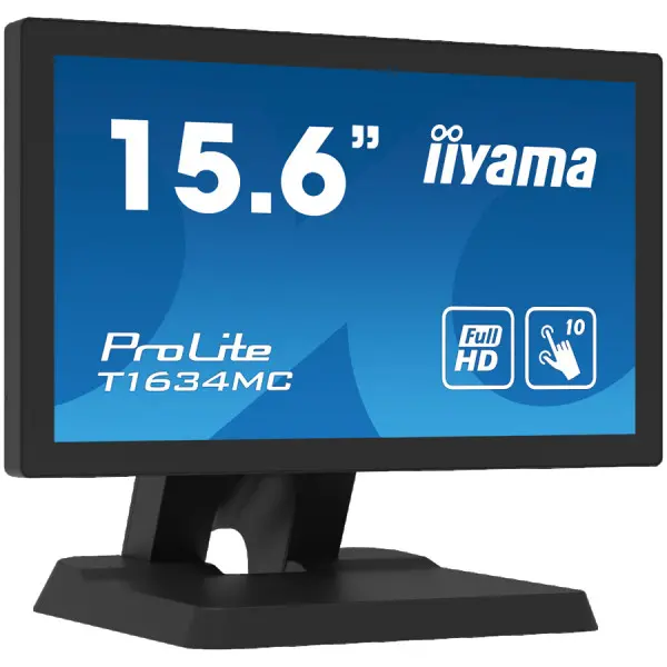 IIYAMA Monitor LED T1634MC-B1S 15,6'' IPS, PCAP, 1920*1080, 1A1H1DP, BT Stand ( T1634MC-B1S ) 