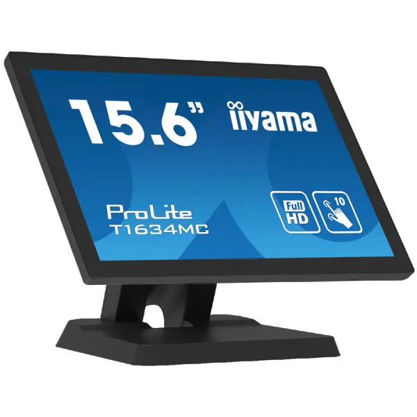 IIYAMA Monitor LED T1634MC-B1S 15,6'' IPS, PCAP, 1920*1080, 1A1H1DP, BT Stand ( T1634MC-B1S ) 