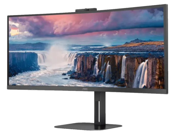 Monitor AOC CU34V5CWBK 34''VA,zakrivljen,21:93440x1440100Hz1ms MPRTHDMI,DP,USBvisinakamera' ( 'CU34V5CWBK' ) 
