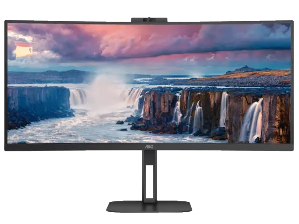 Monitor AOC CU34V5CWBK 34''VA,zakrivljen,21:93440x1440100Hz1ms MPRTHDMI,DP,USBvisinakamera' ( 'CU34V5CWBK' ) 